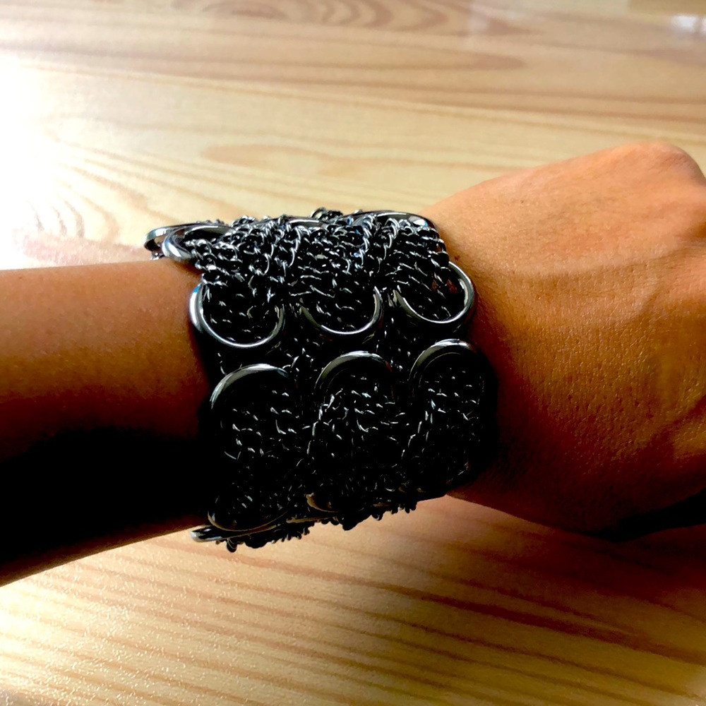 Chain bangle bracelet